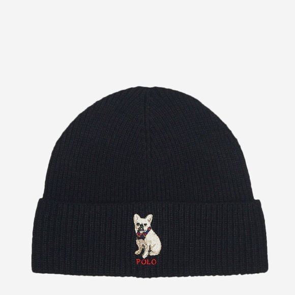 Polo Ralph Lauren Embroidered French Beanie